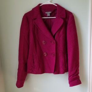 Ann Taylor Wool Coat - Size 6